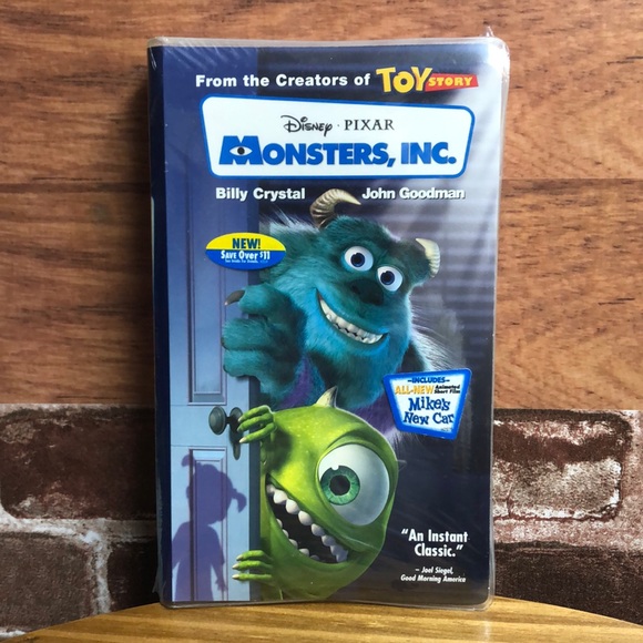 VHS Disney Pixar Monsters Inc. - Picture 1 of 4